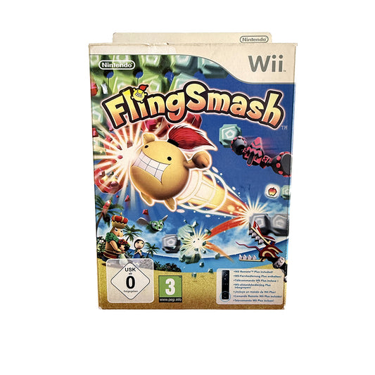FlingSmash Nintendo Wii + Wiimote Wiimotion Plus Pack
