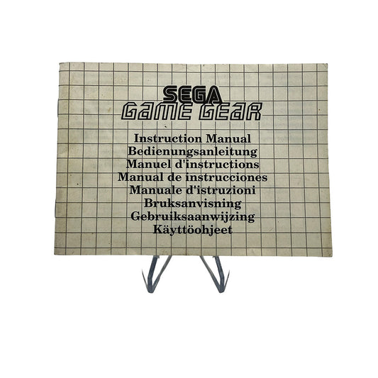 Manuel d'instructions Console Sega Game Gear
