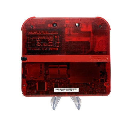 Console Nintendo 2DS Crystal Red + Jeu New Super Mario Bros 2 + Housse