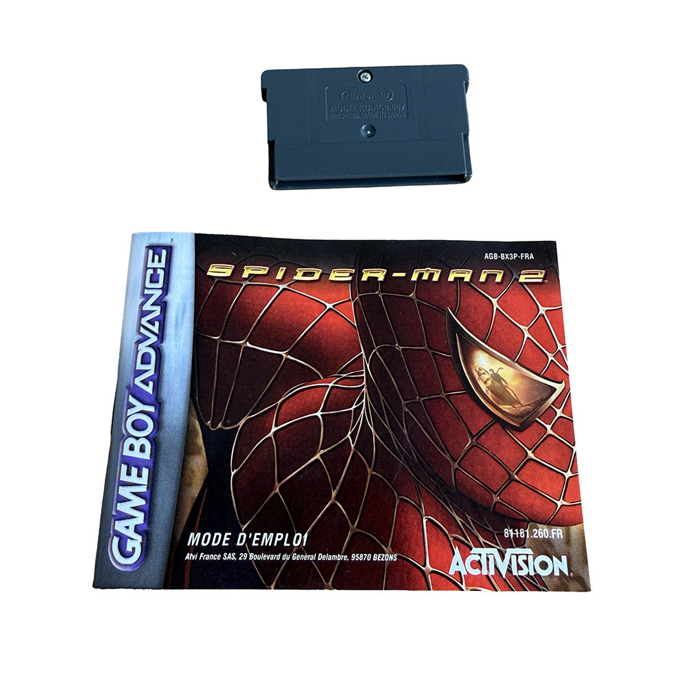 Spider-Man 2 Jeux En 1 Nintendo Game Boy Advance
