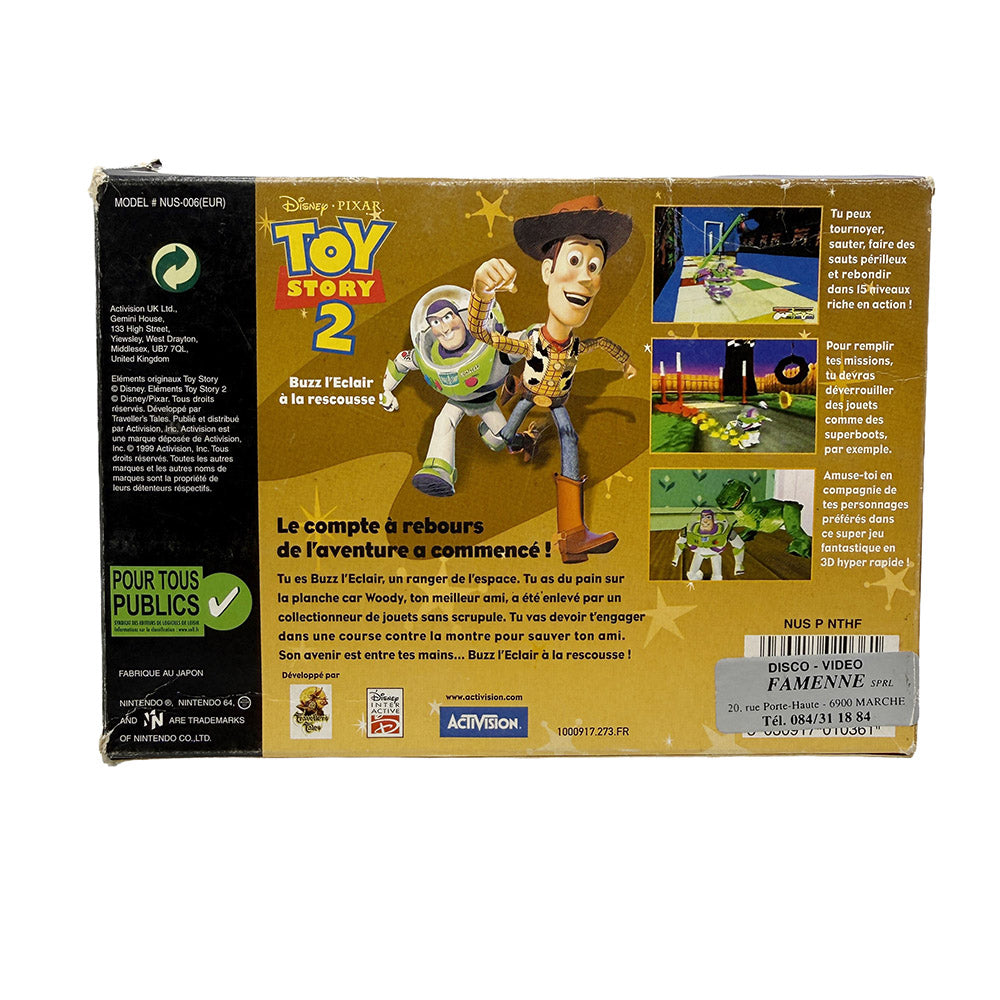 Toy Story 2 Buzz l'Éclair à la rescousse ! Nintendo 64