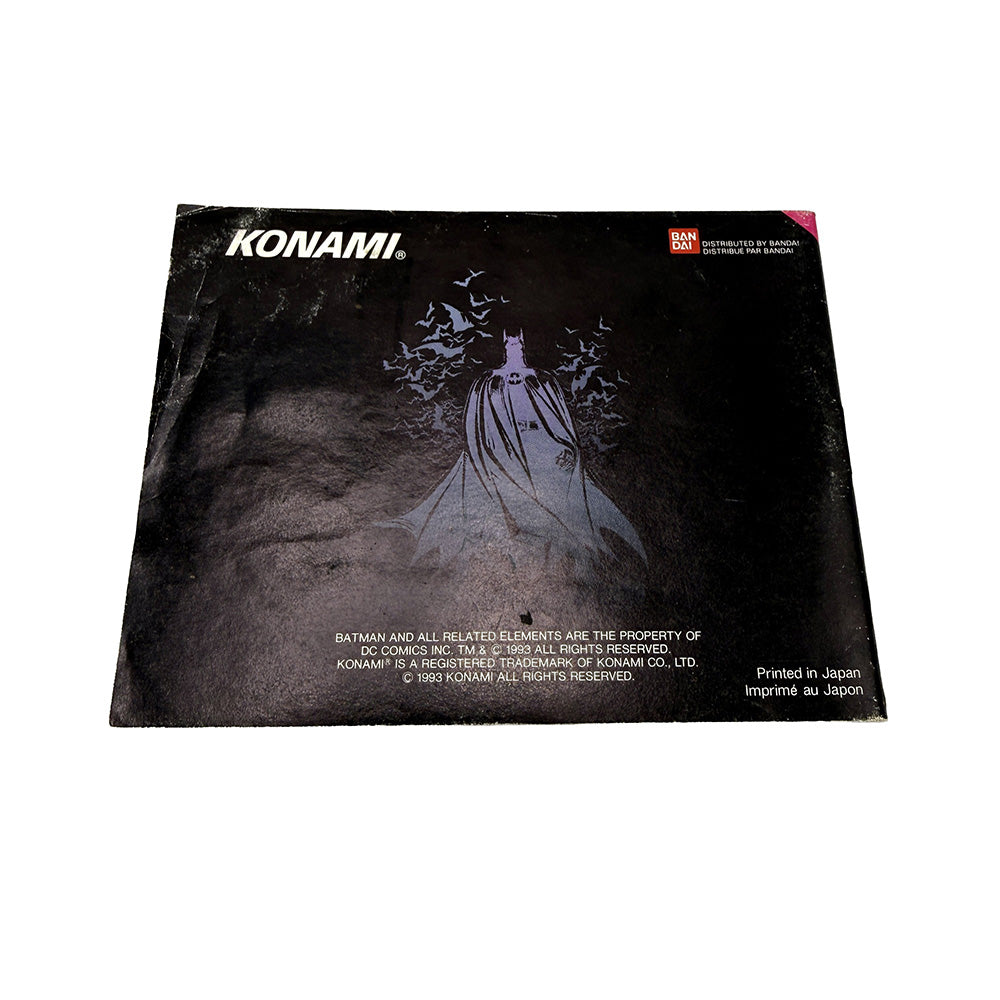 Notice Batman Returns Nintendo NES