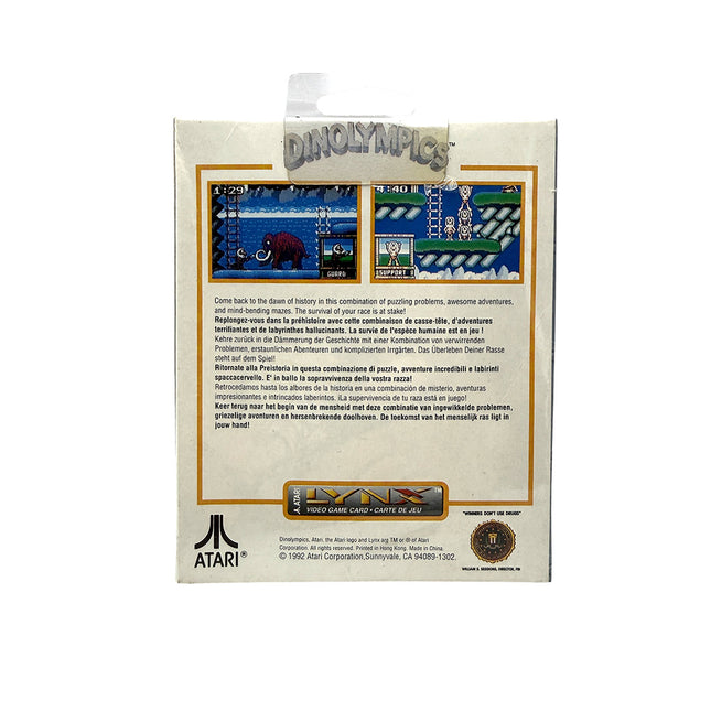 Dinolympics Atari Lynx  (Neuf sous blister)