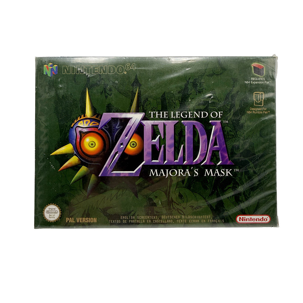 The Legend Of Zelda Majora's Mask Nintendo 64