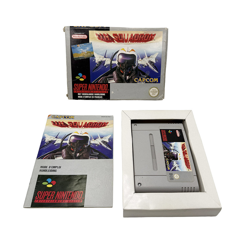 U.N. Squadron Super Nintendo (RARE)