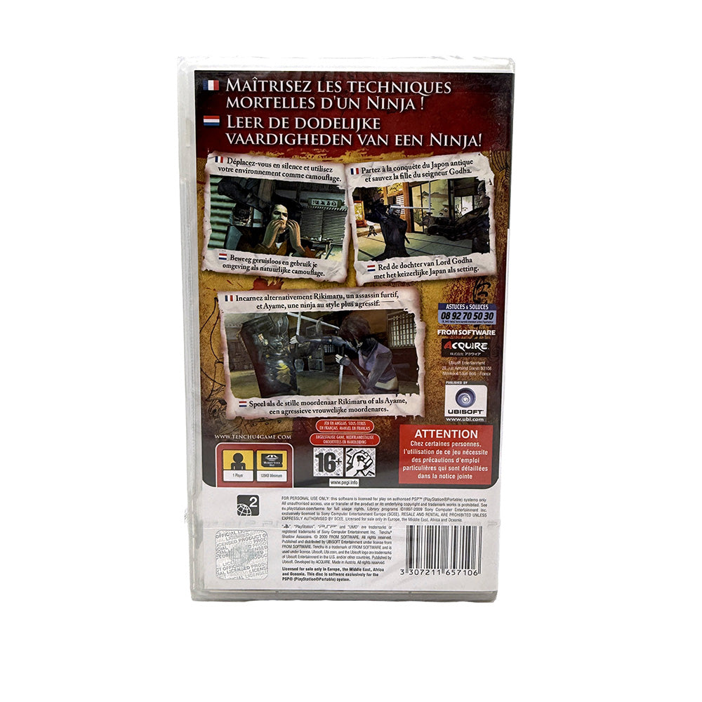 Tenchu Shadow Assassins Playstation PSP