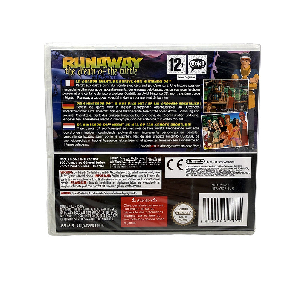 Runaway 2 The Dream of the Turtle Nintendo DS (Neuf sous blister)