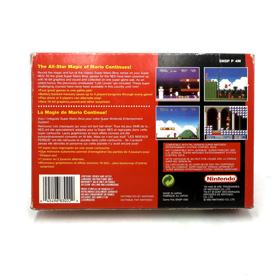 Super Mario All-Stars Super Nintendo