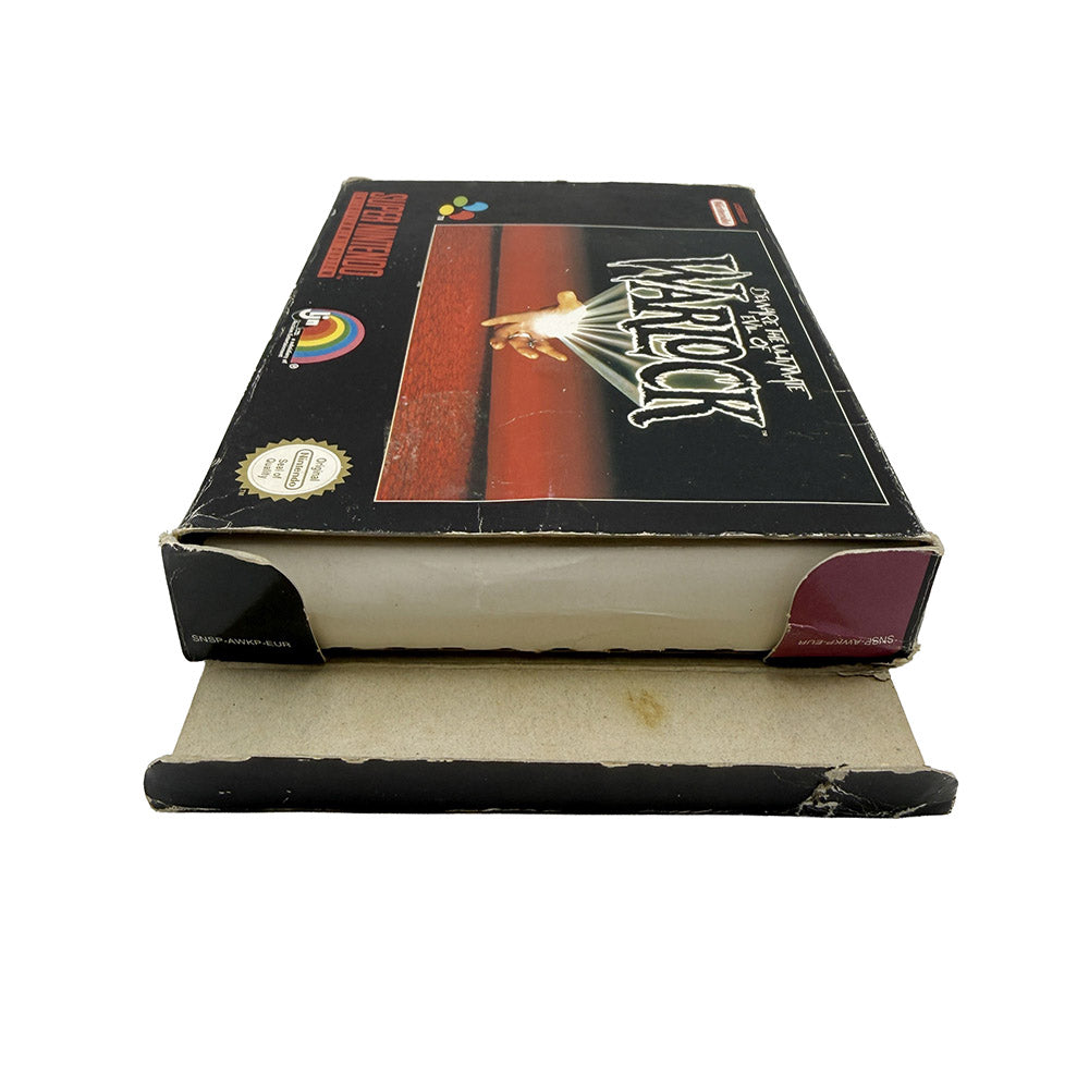 Beware the Ultimate Evil of Warlock Super Nintendo