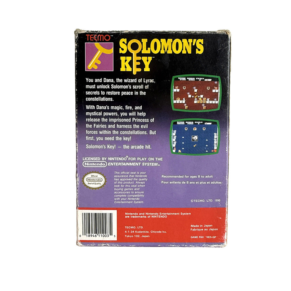 Solomon's Key Nintendo NES