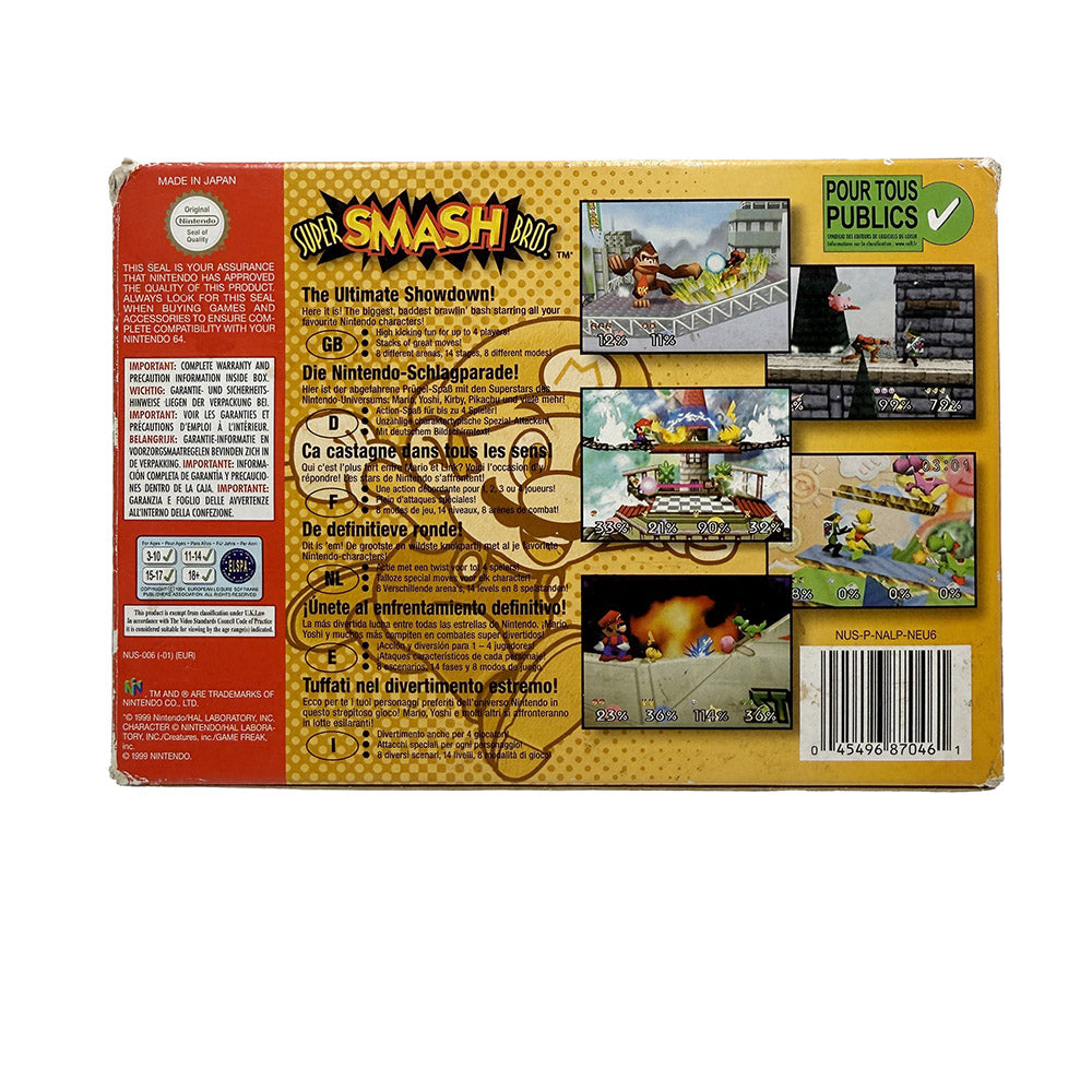 Super Smash Bros Nintendo 64
