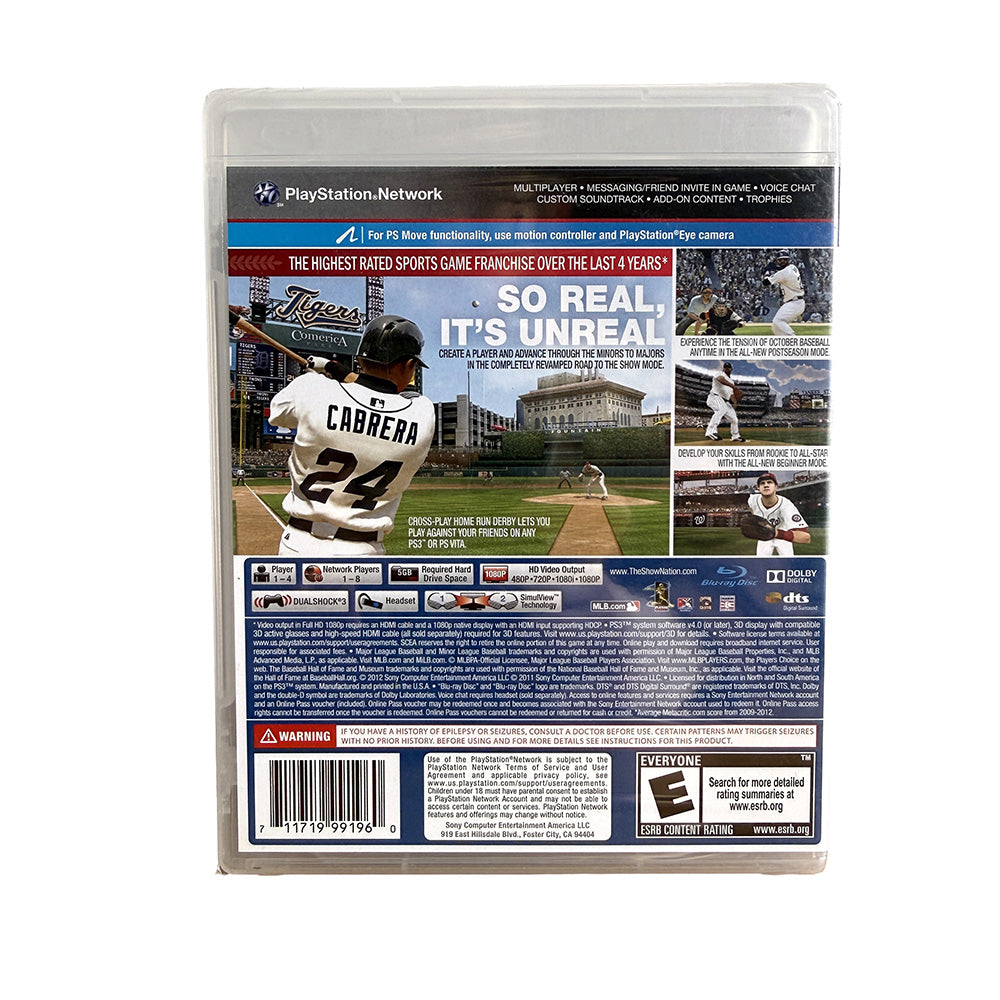 MLB 13 The Show Playstation 3 (Neuf sous blister)