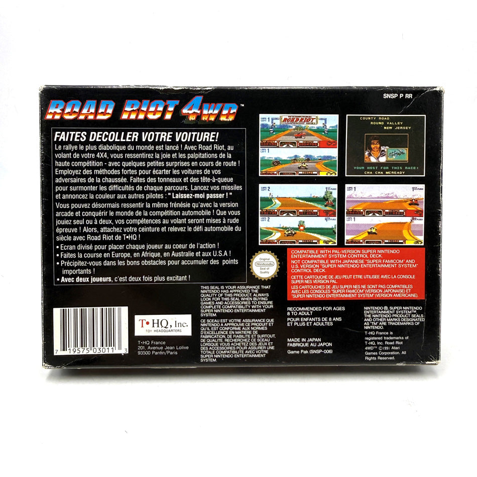 Road Riot 4WD Super Nintendo