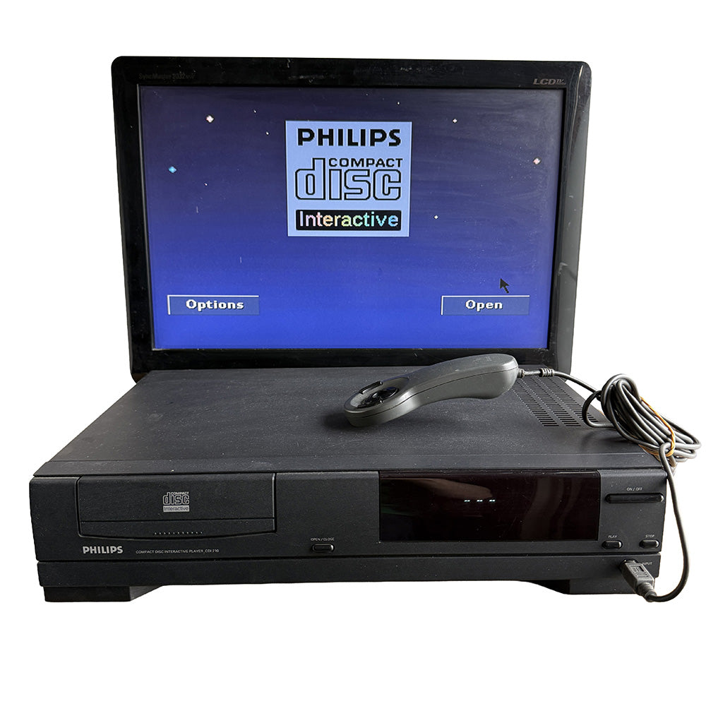 Console Philips CDI 210 + Récepteur IR + CDI Controller + Paddle Controller (RARE)