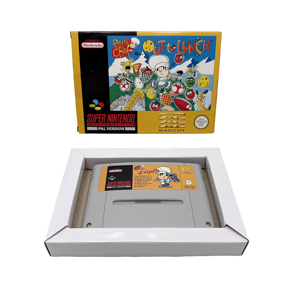Pierre Le Chef Is Out To Lunch Super Nintendo