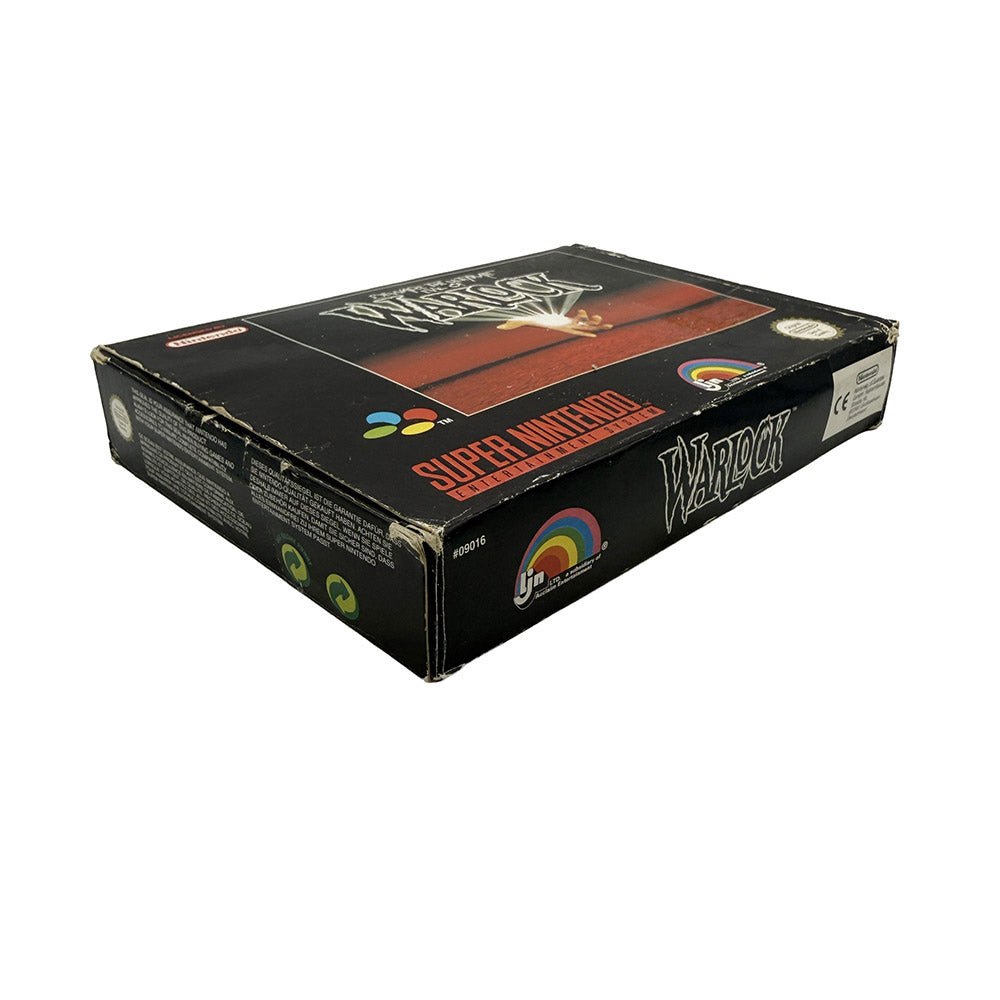 Beware the Ultimate Evil of Warlock Super Nintendo