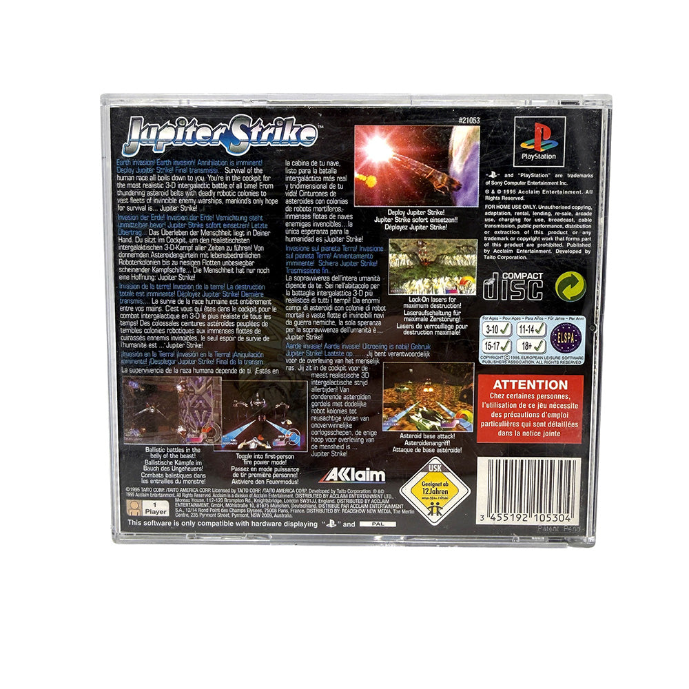 Jupiter Strike Playstation 1