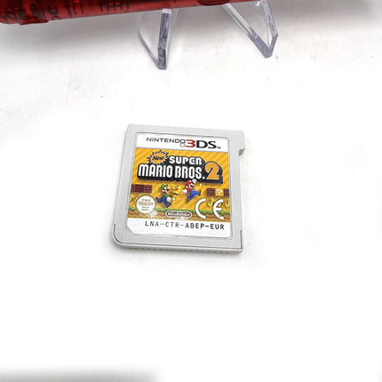 Console Nintendo 2DS Crystal Red + Jeu New Super Mario Bros 2 + Housse