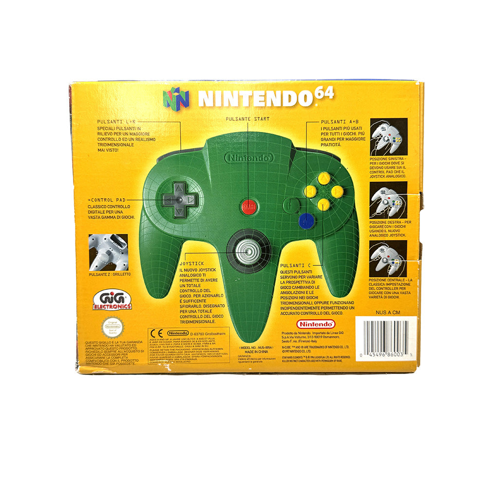 Manette Nintendo 64 Green