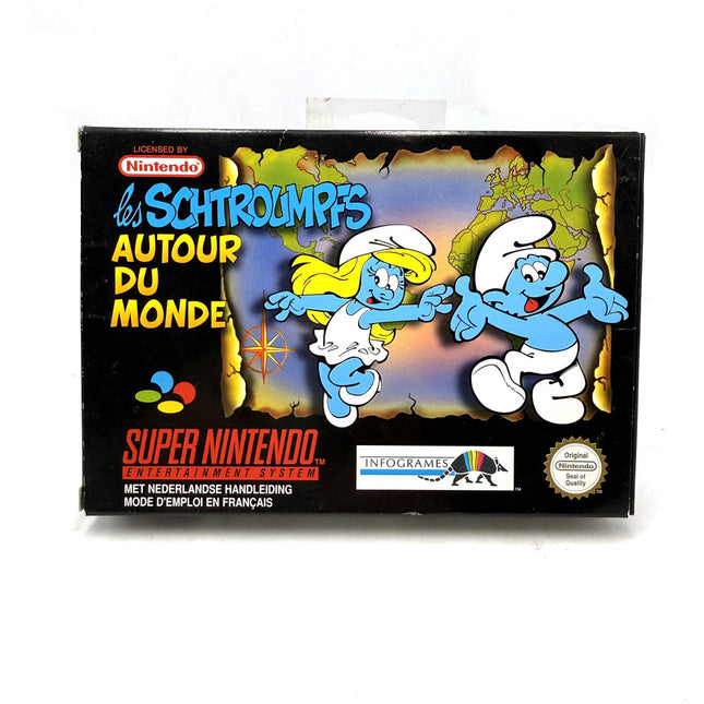 Les Schtroumpfs Autour Du Monde Super Nintendo