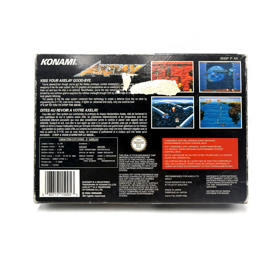 Axelay Super Nintendo