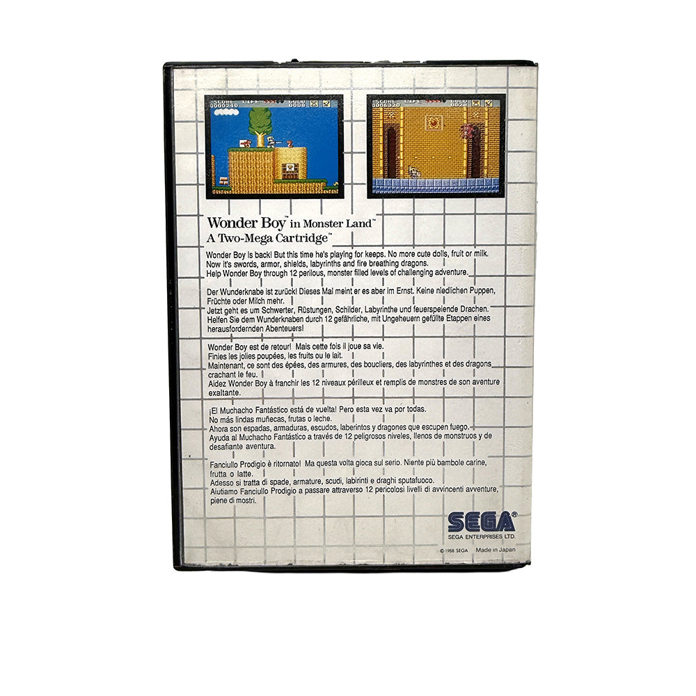 Wonder Boy in Monster Land Sega Master System