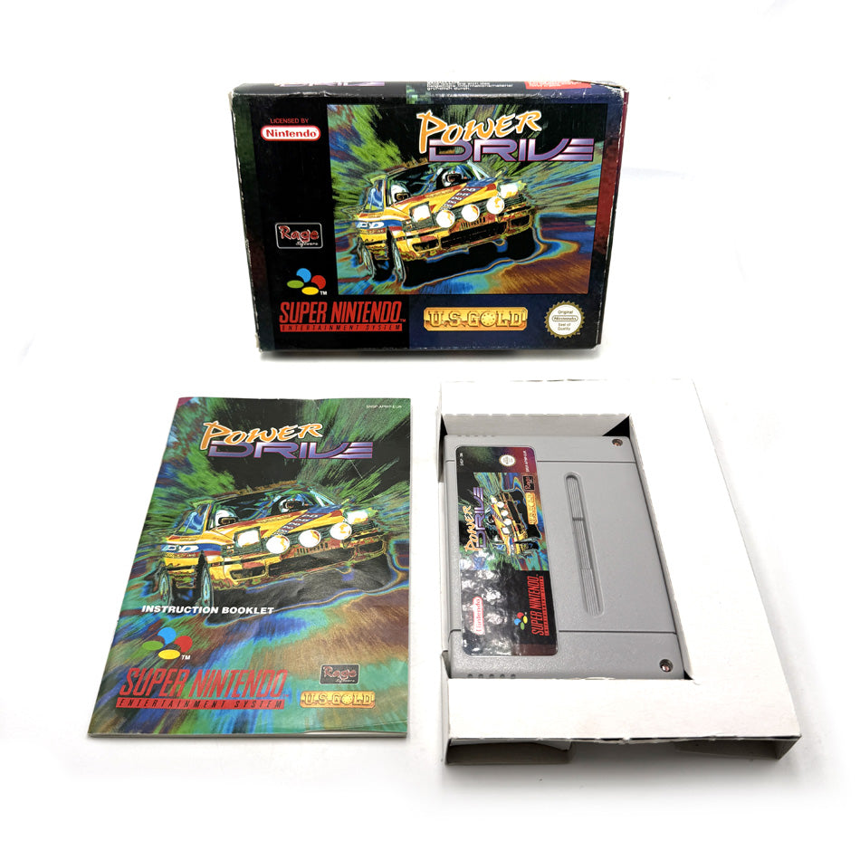 Power Drive Super Nintendo
