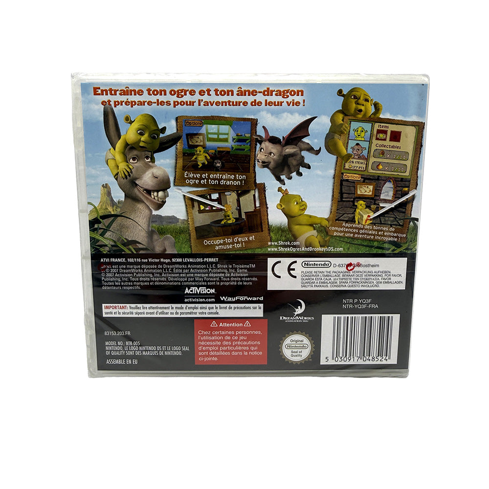 Shrek Ogres et Dranons Nintendo DS (Neuf sous blister)