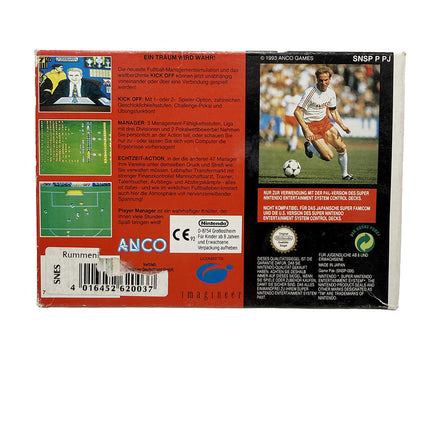 K.H. Rummenigge's Player Manager Super Nintendo