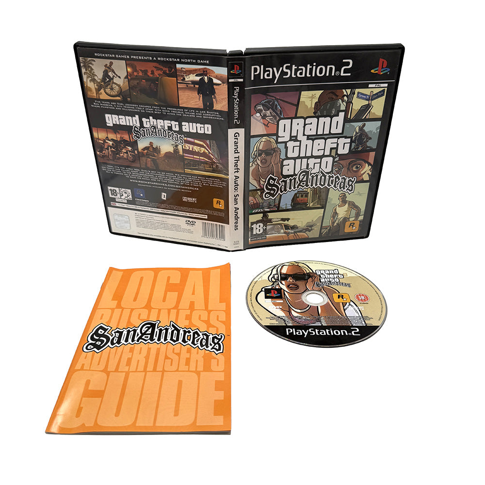 Grand Theft Auto San Andreas PlayStation 2 (GTA San Andreas)