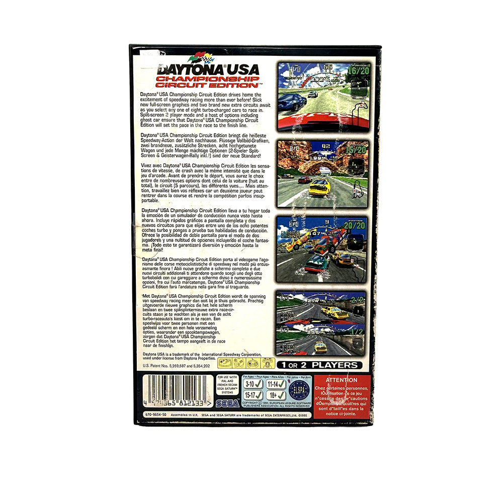 Daytona USA Championship Circuit Edition Sega Saturn