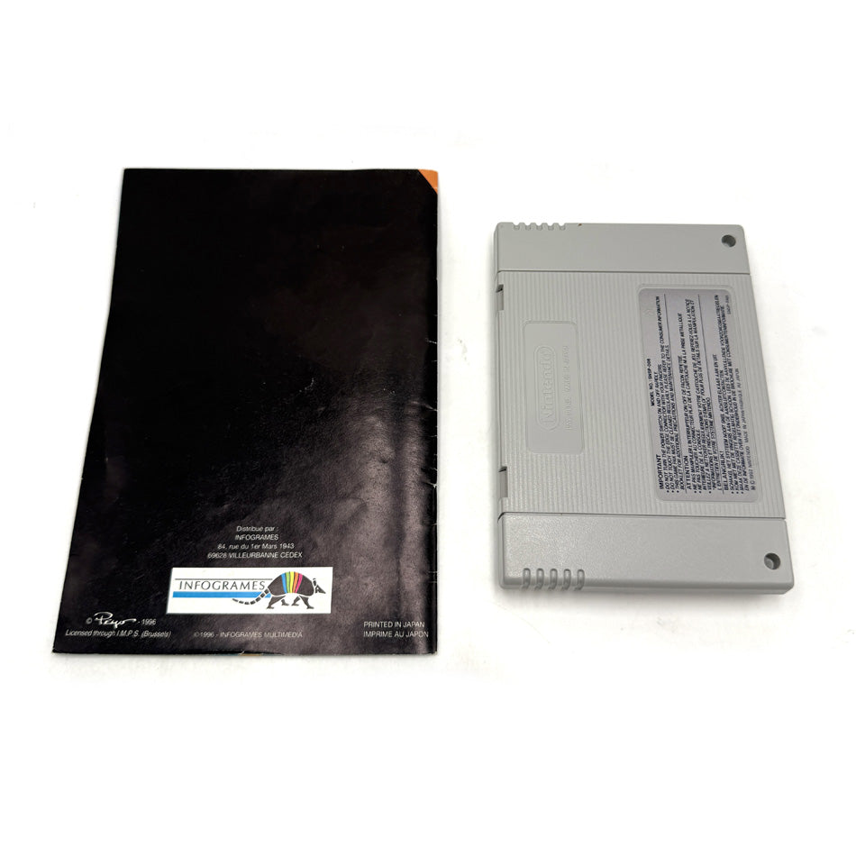 Les Schtroumpfs Autour Du Monde Super Nintendo