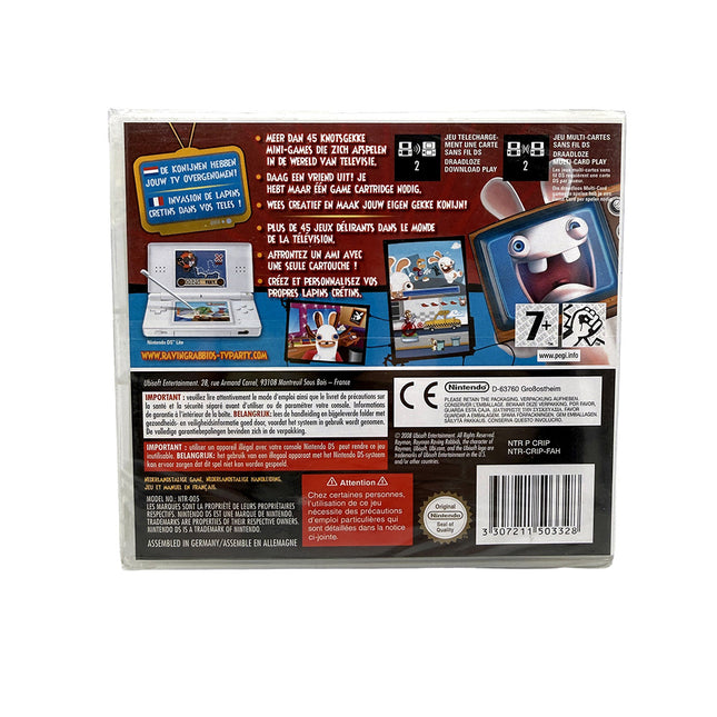 Rayman Raving Rabbids TV Party Nintendo DS (Neuf sous blister)