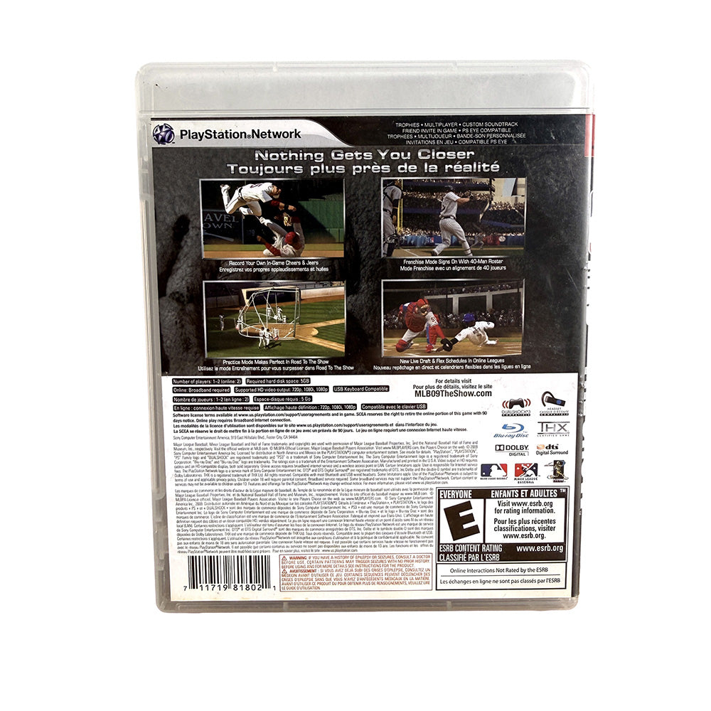 MLB 09 The Show Playstation 3