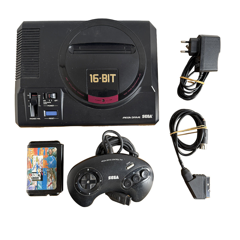 Console Sega Megadrive (JAP) + Cartouche Jeu 5 in 1