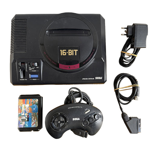 Console Sega Megadrive (JAP) + Cartouche Jeu 5 in 1