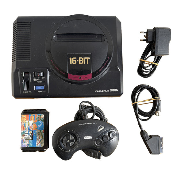 Console Sega Megadrive (JAP) + Cartouche Jeu 5 in 1