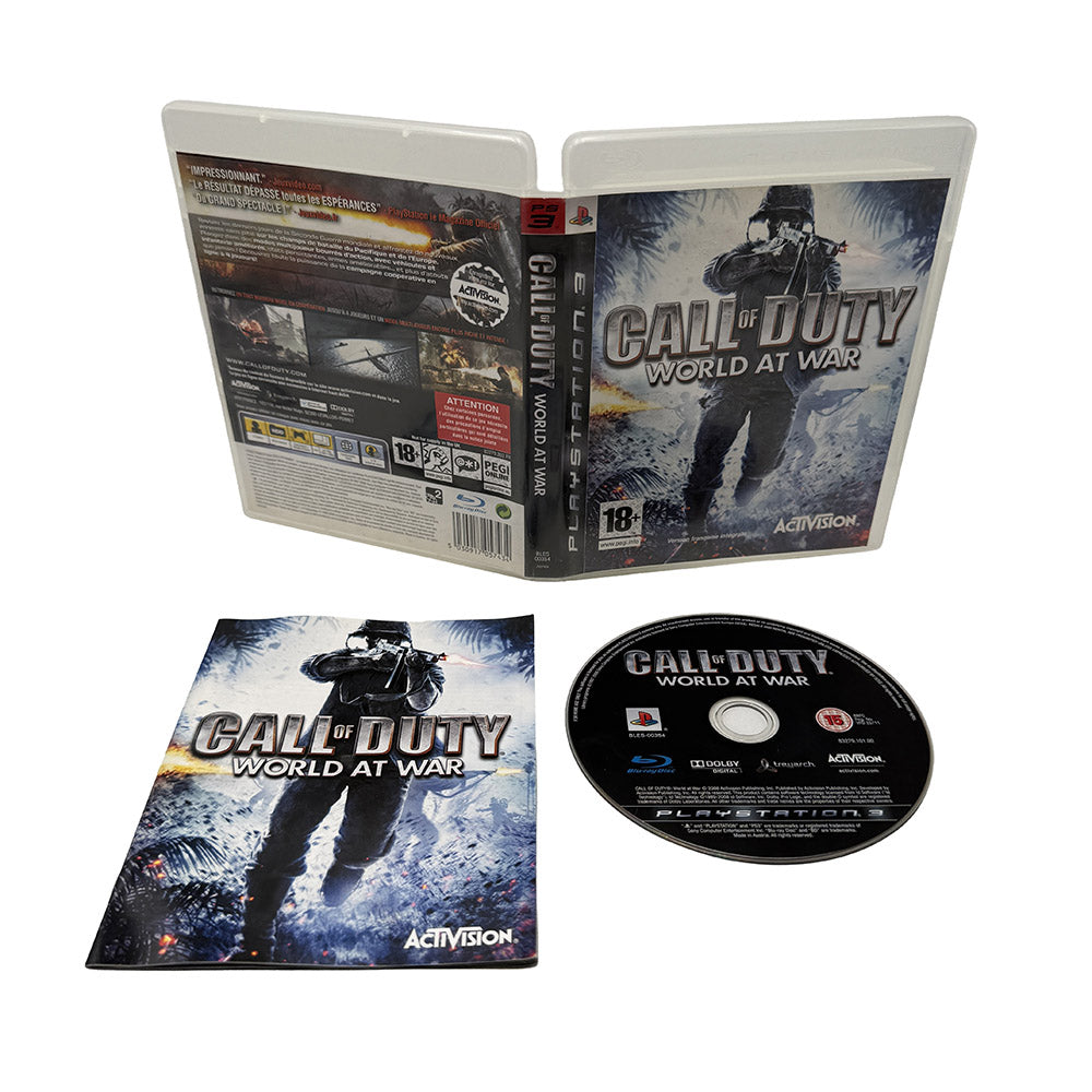 Call of Duty World at War Playstation 3