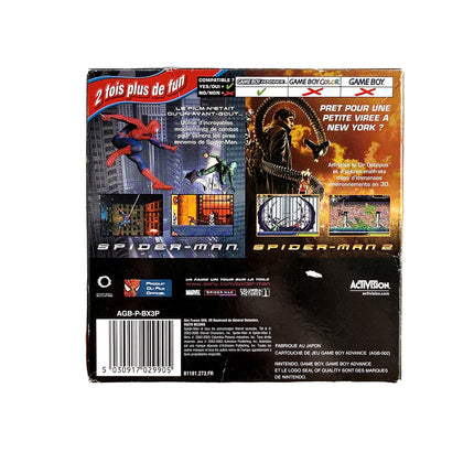 Spider-Man 2 Jeux En 1 Nintendo Game Boy Advance