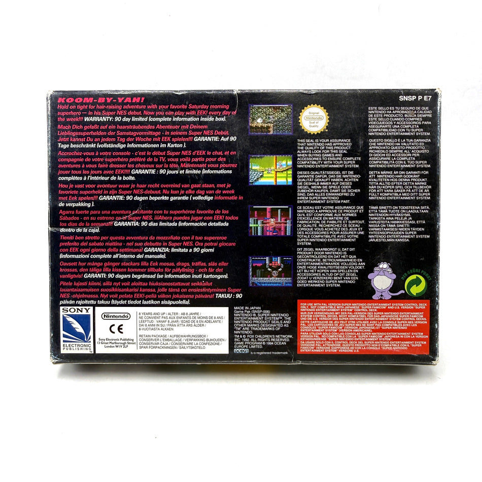 Eek! The Cat Super Nintendo