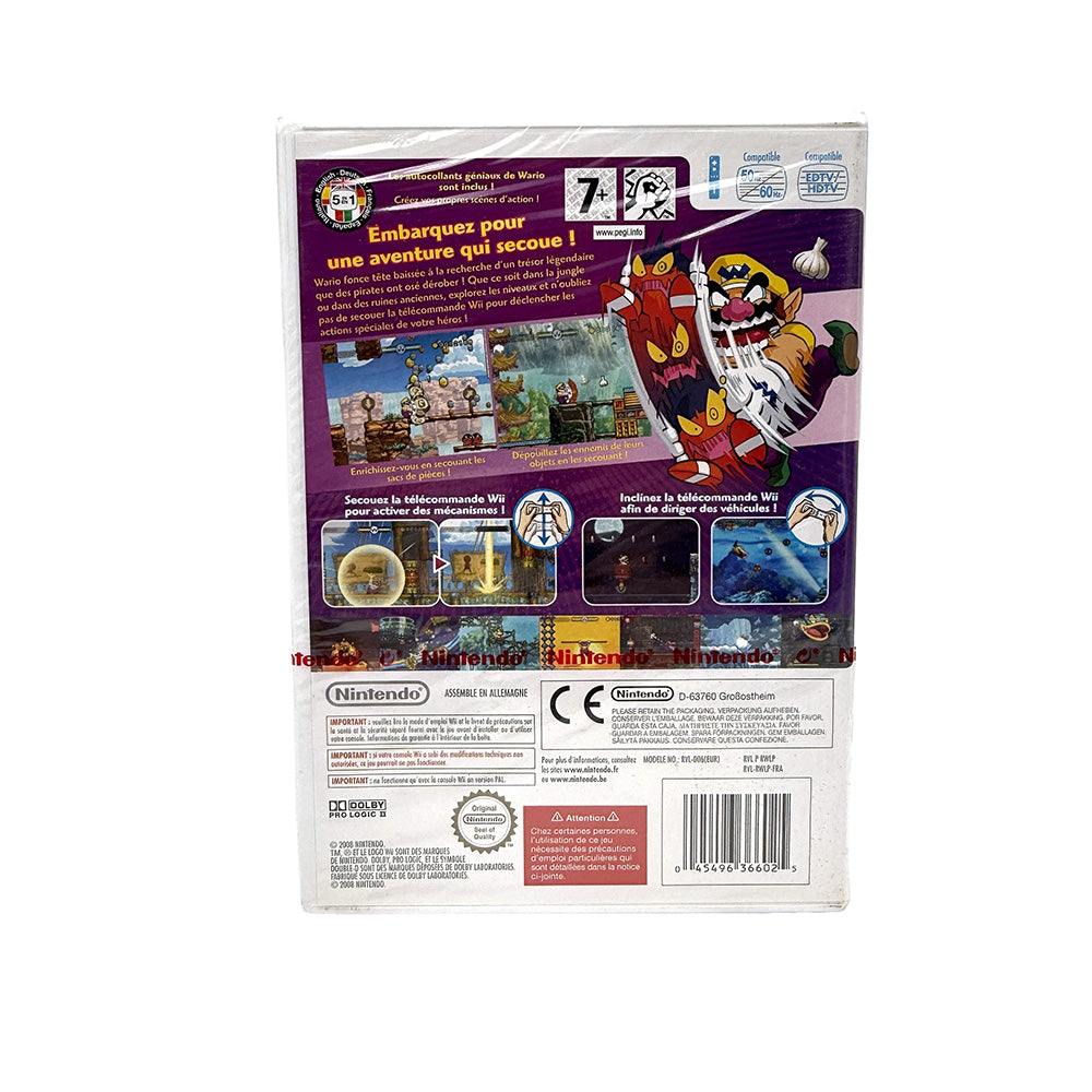 Wario Land The Shake Dimension Nintendo Wii (Neuf sous blister)