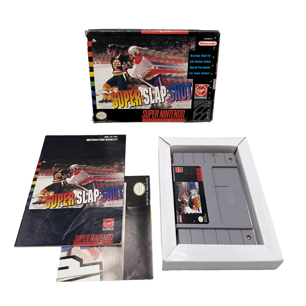 Super Slap Shot Super Nintendo