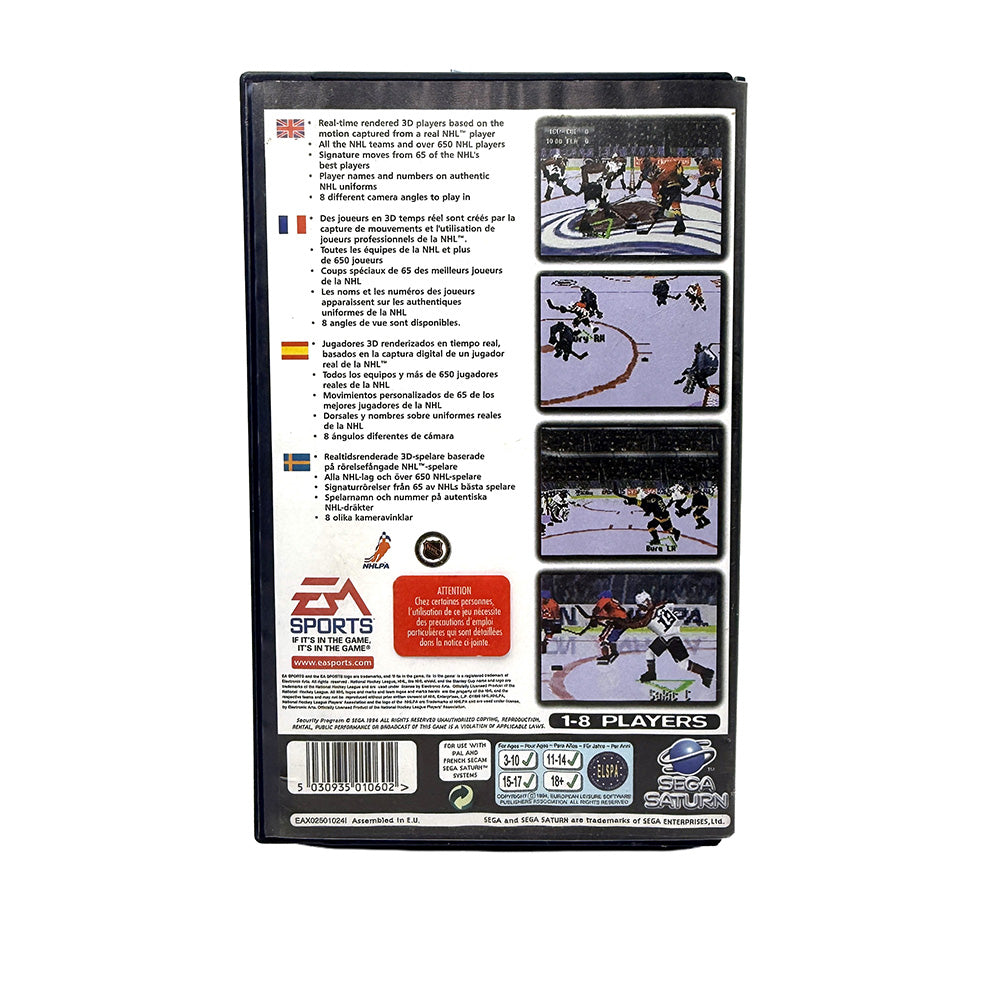 NHL 97 Sega Saturn