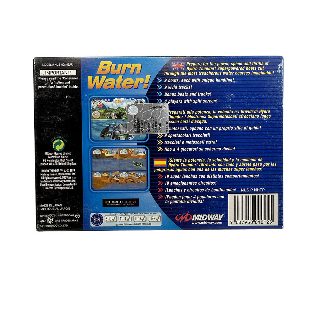 Hydro Thunder Nintendo 64