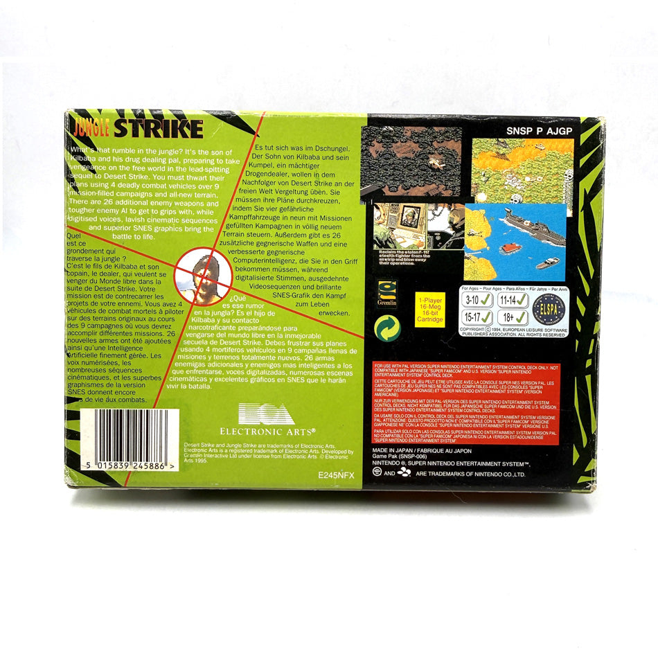 Jungle Strike Super Nintendo