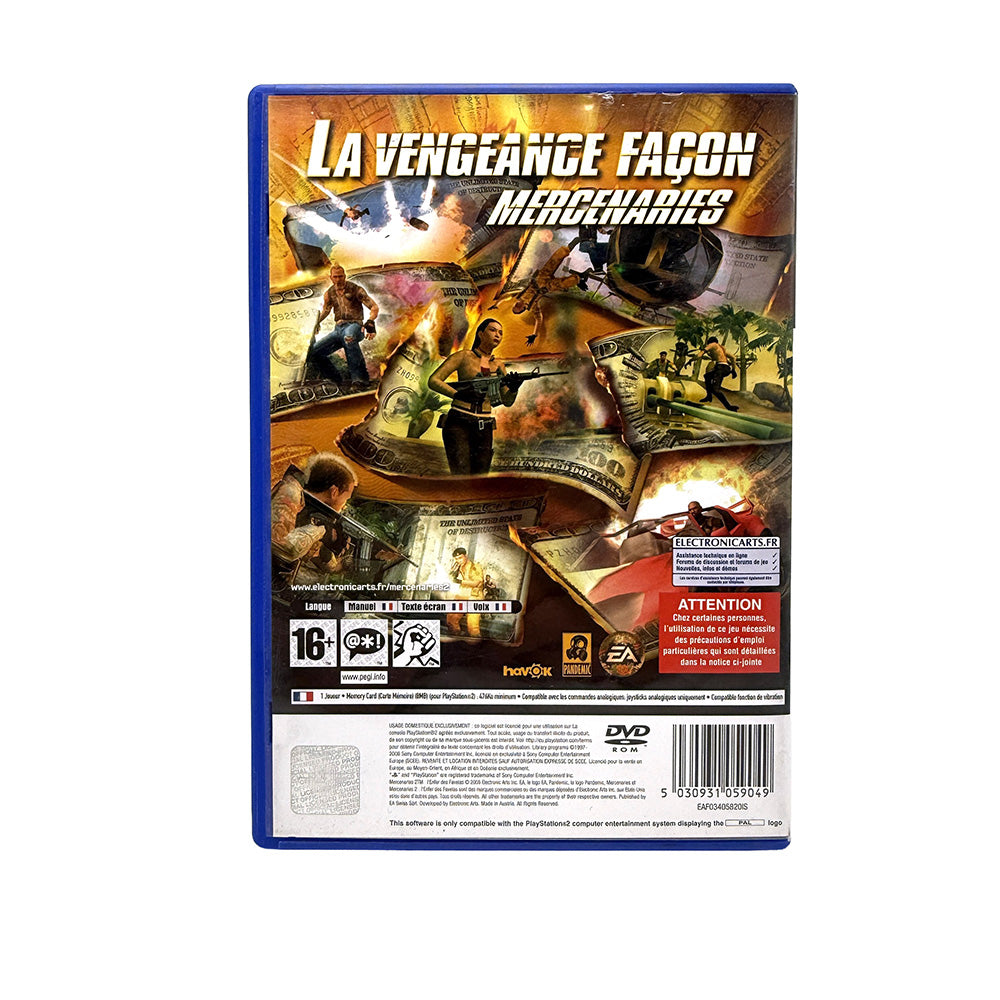 Mercenaries 2 L'Enfer des Favelas Playstation 2