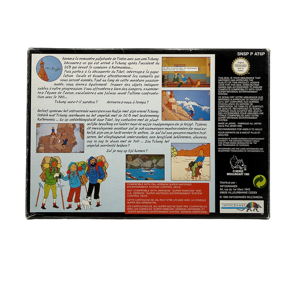 Tintin Au Tibet Super Nintendo