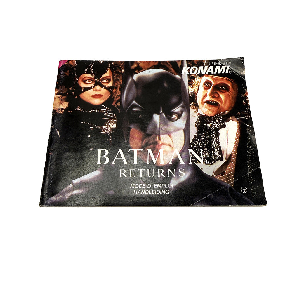 Notice Batman Returns Nintendo NES