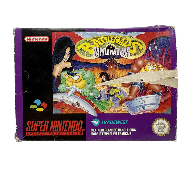 Battletoads In Battlemaniacs Super Nintendo