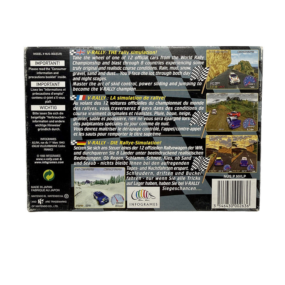 V-Rally Edition 99 Nintendo 64